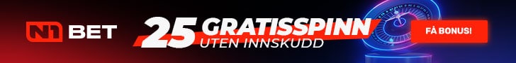 N1 Casino Gratisspinn uted innskudd